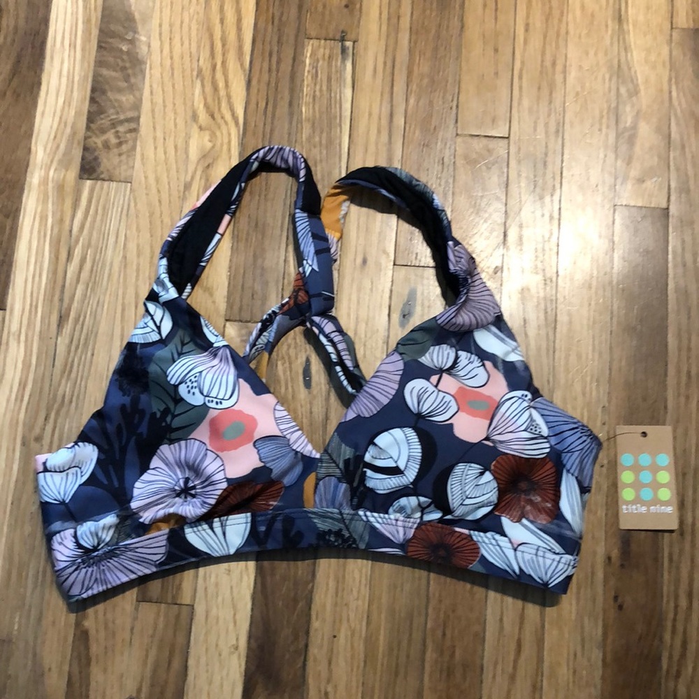 Title Nine bikini top, women’s size M. Brand new, never worn.